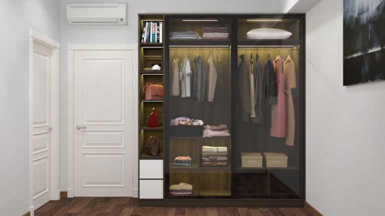 KL 40 Sliding Glass Door Wardrobe 4