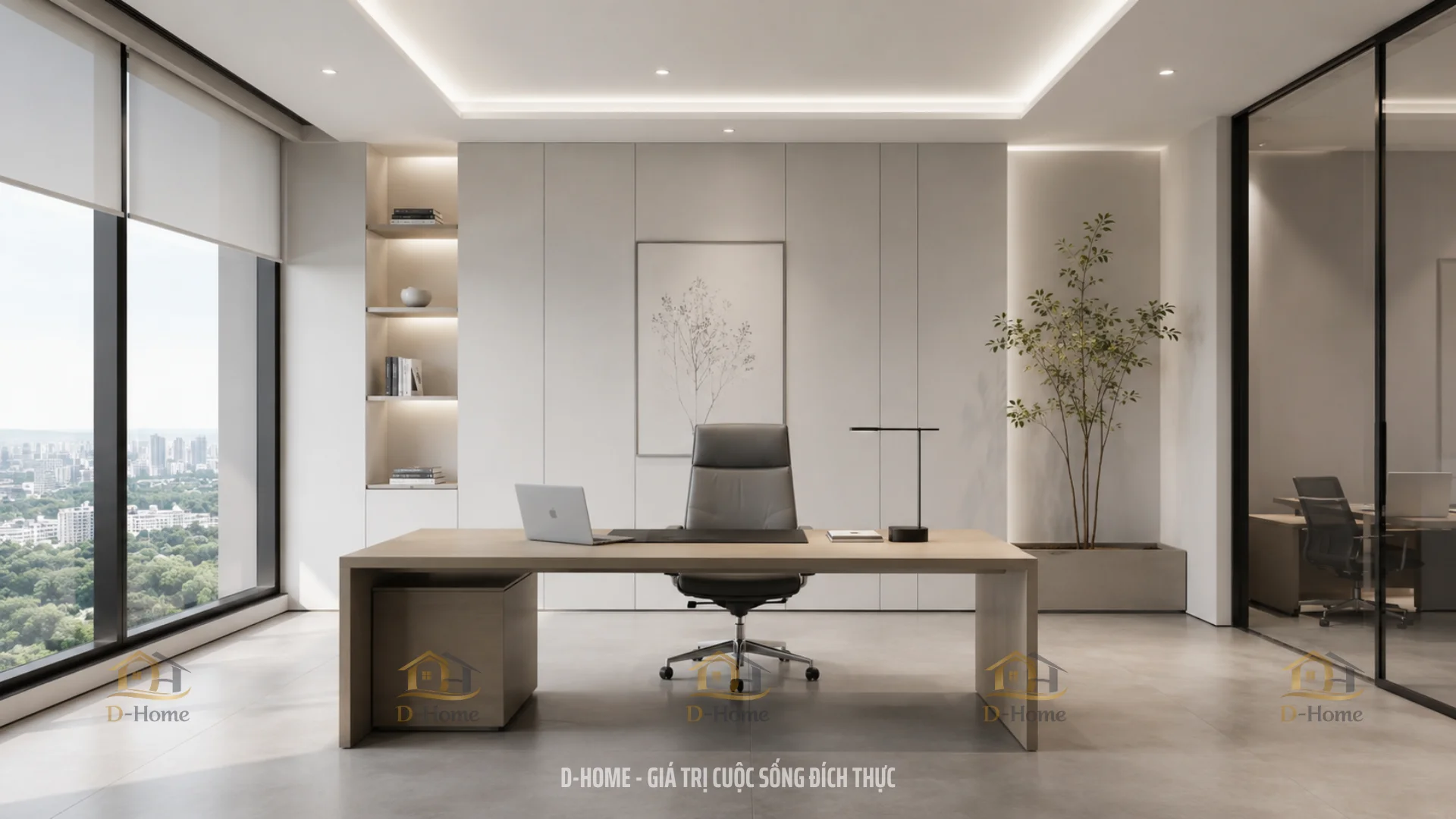 Phong cách thiết kế nội thất văn phòng tối giản (Minimalism)