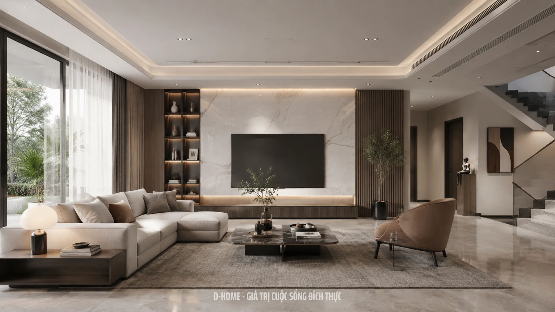 Phong cách thiết kế nội thất hiện đại - Modern Style