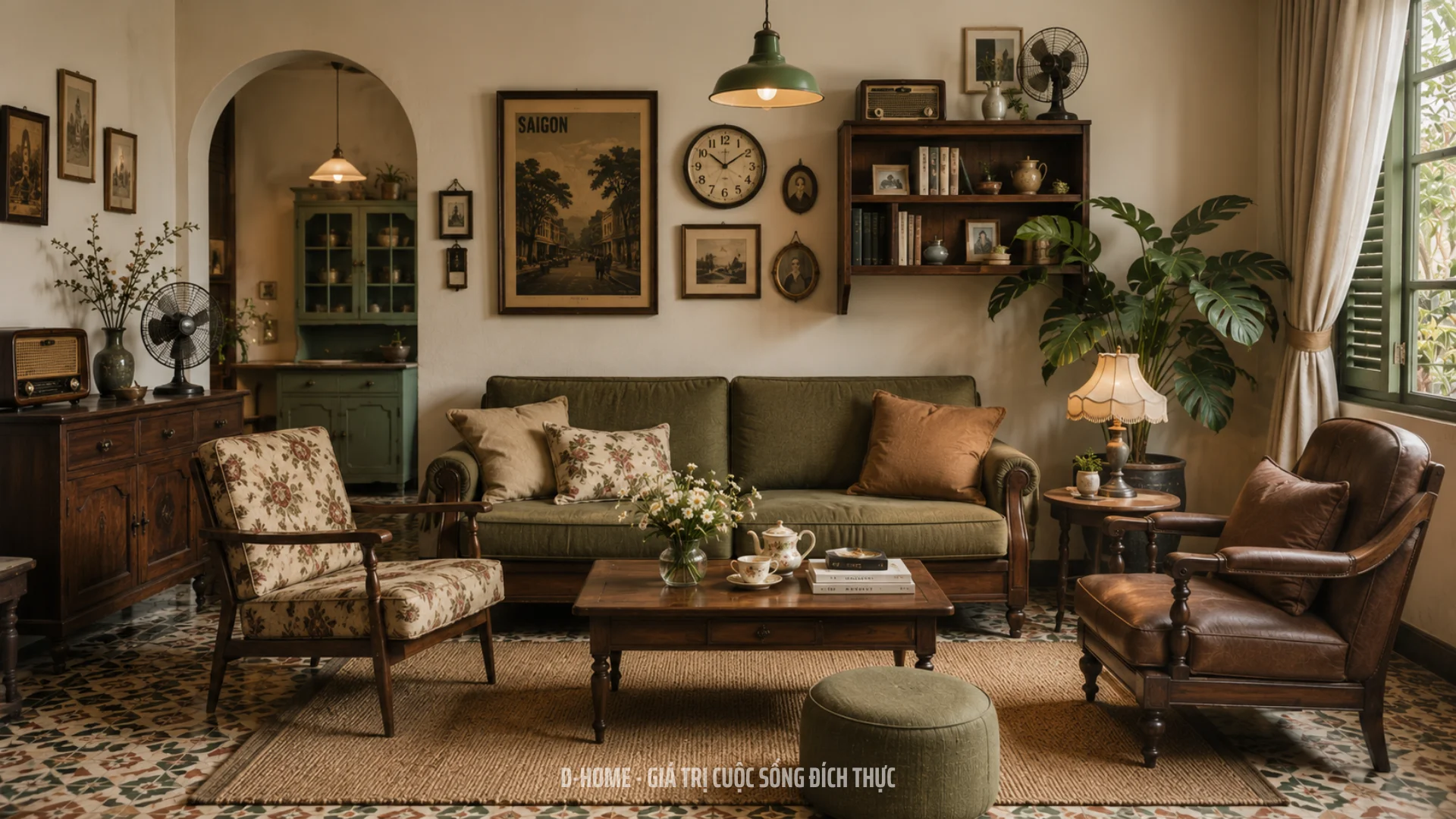 Phong cách thiết kế nội thất vintage