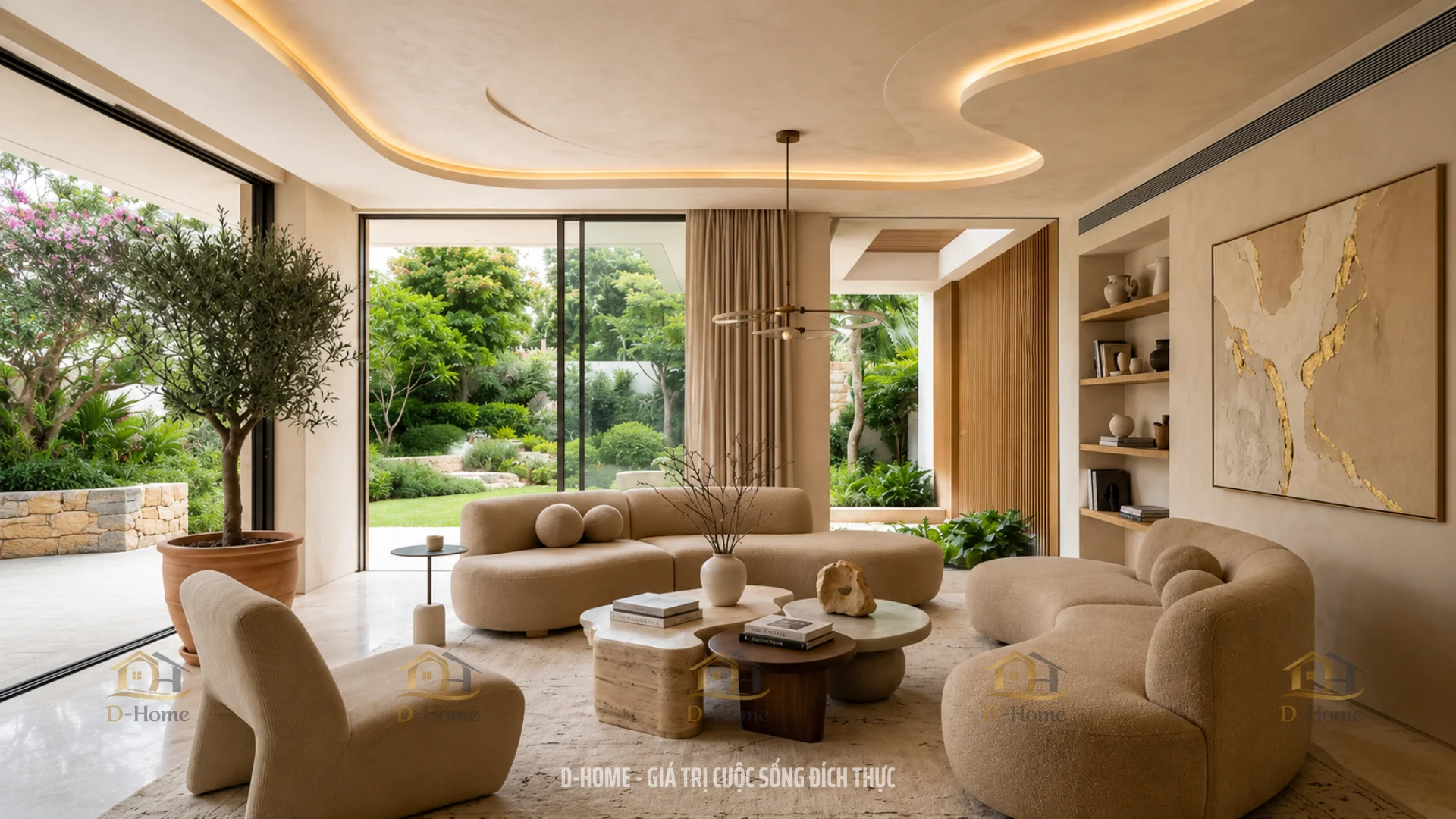 Thiết kế nội thất biệt thự hiện đại là một trong những phong cách được yêu thích nhất hiện nay nhờ sự tối giản trong đường nét