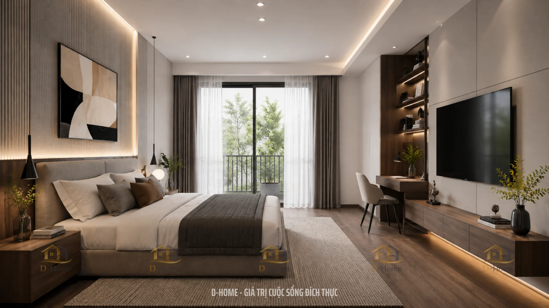 Nhà phố phong cách hiện đại – Tối ưu công năng và không gian mở