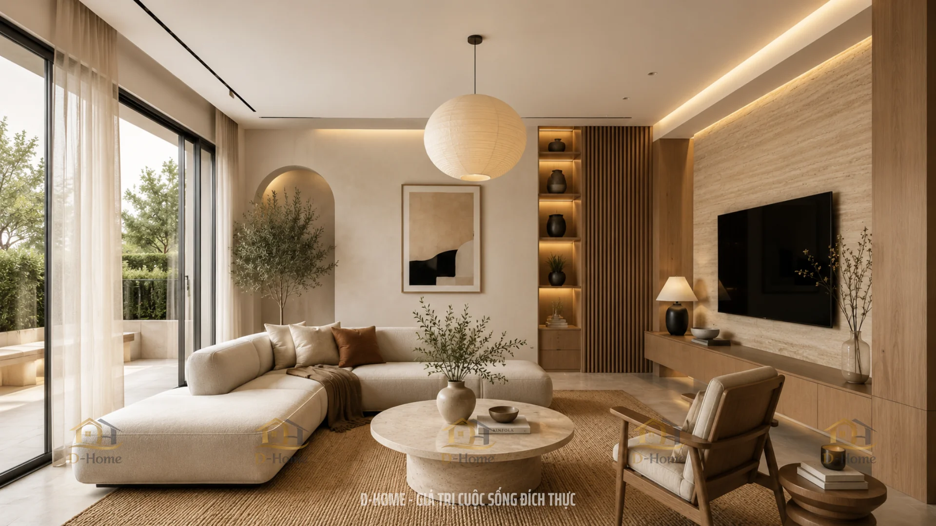 99+ Mẫu Thiết Kế Nội Thất Phòng Khách Đẹp, Hiện Đại, Sang Trọng Dẫn Đầu Xu Hướng 2026