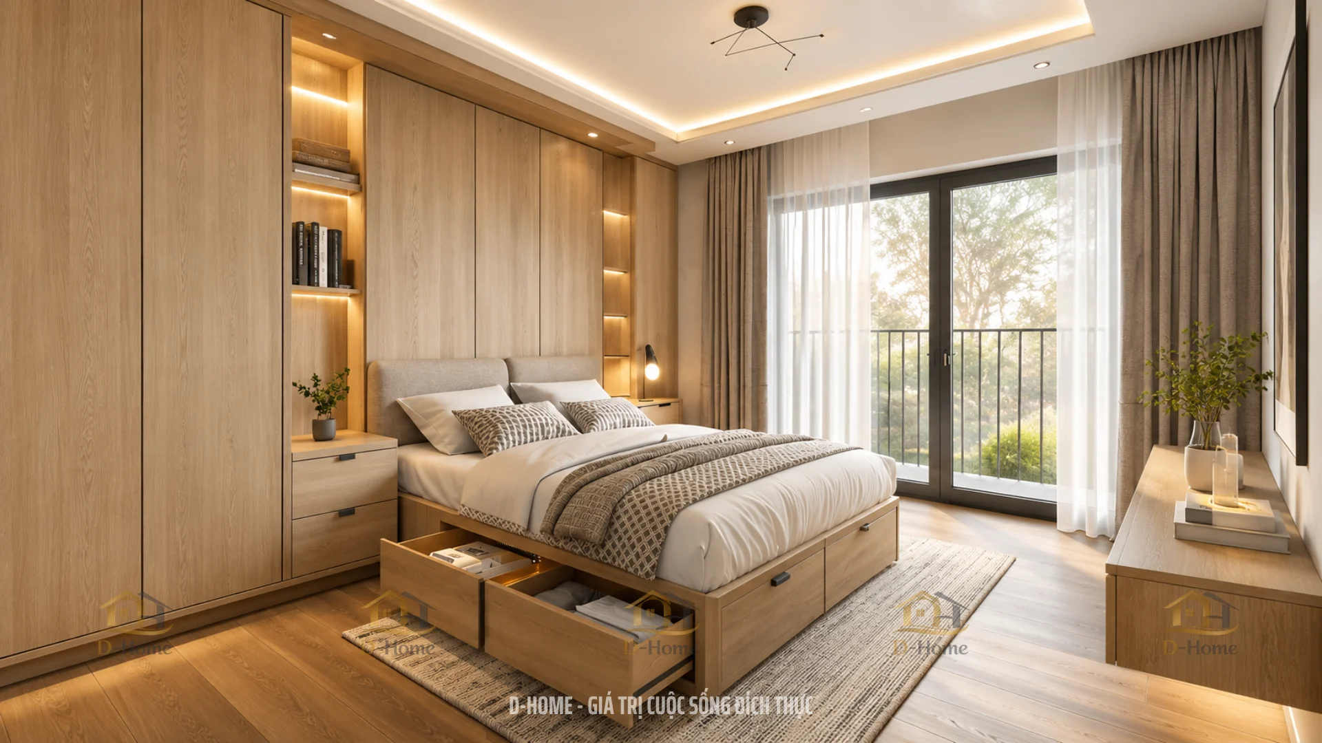 Top 99+ mẫu thiết kế nội thất phòng ngủ đẹp, hiện đại, sang trọng được yêu thích nhất năm 2026