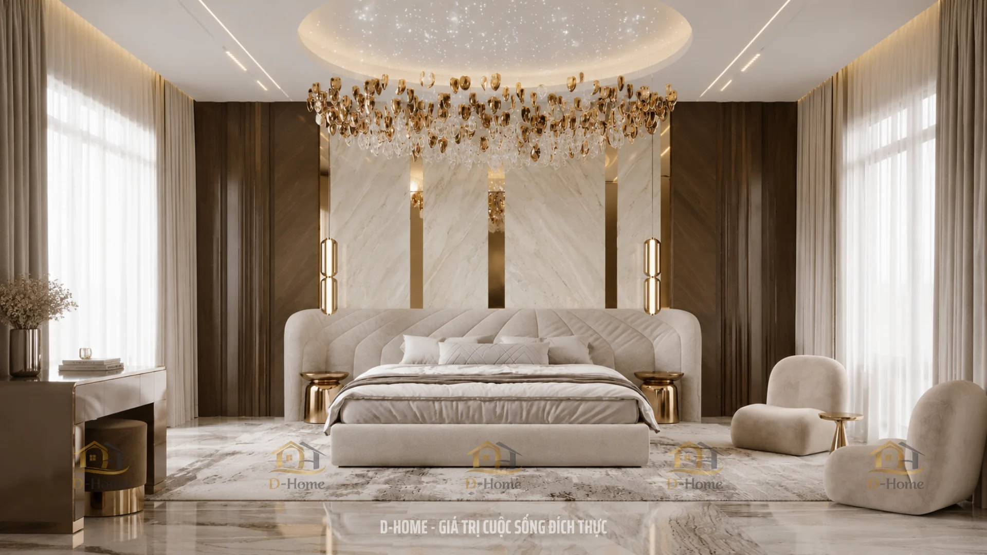 Top 99+ mẫu thiết kế nội thất phòng ngủ đẹp, hiện đại, sang trọng được yêu thích nhất năm 2026