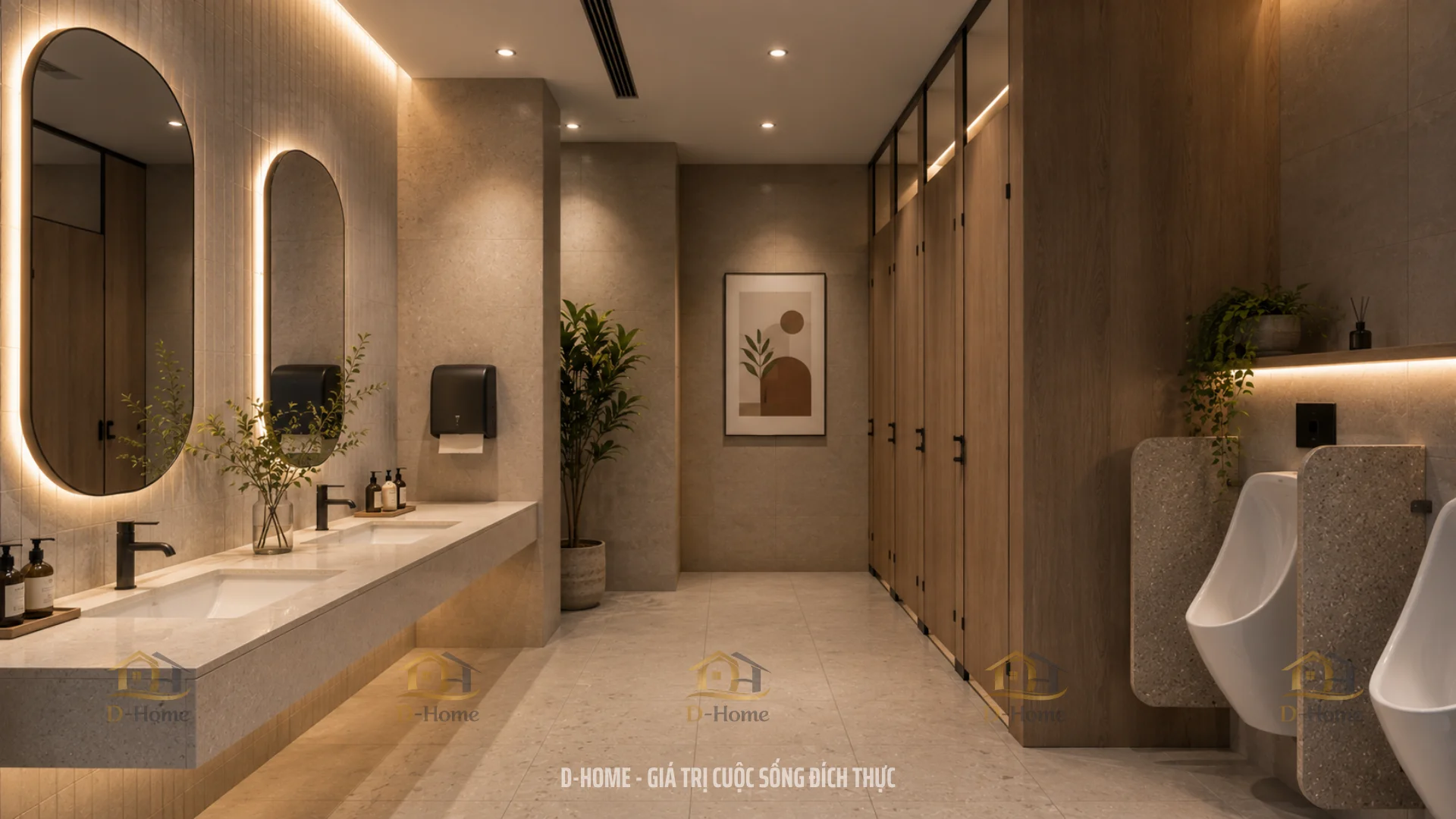 Thiết kế nội thất phòng vệ sinh
