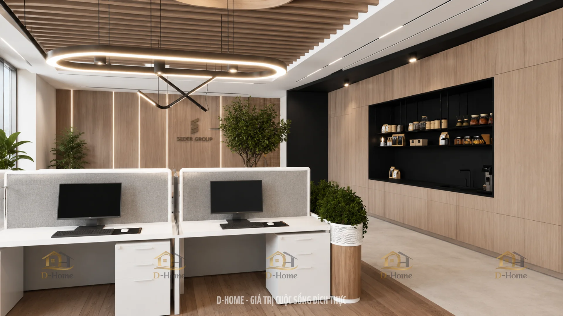 thiết kế nội thất văn phòng 