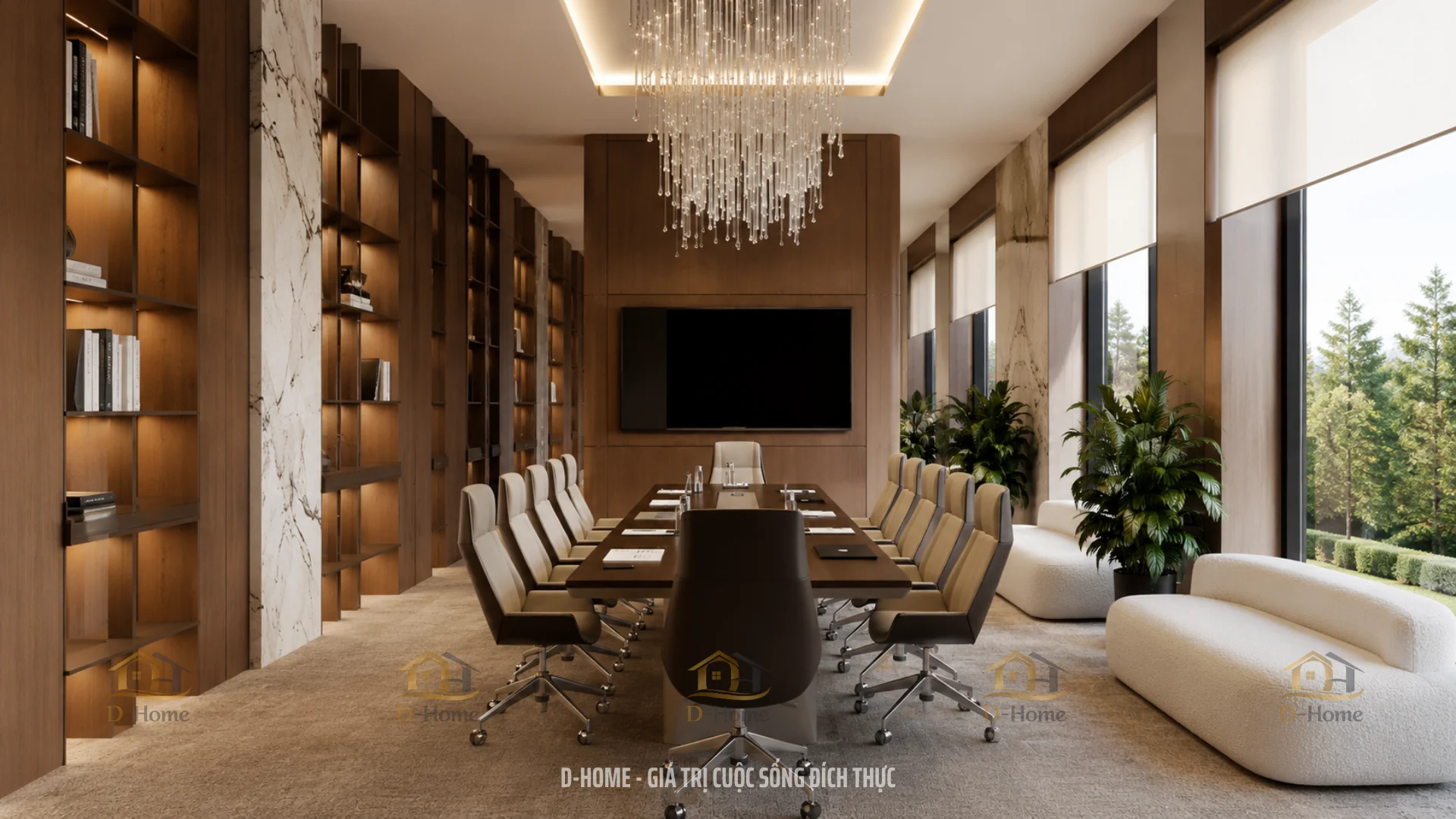 Thiết kế nội thất văn phòng