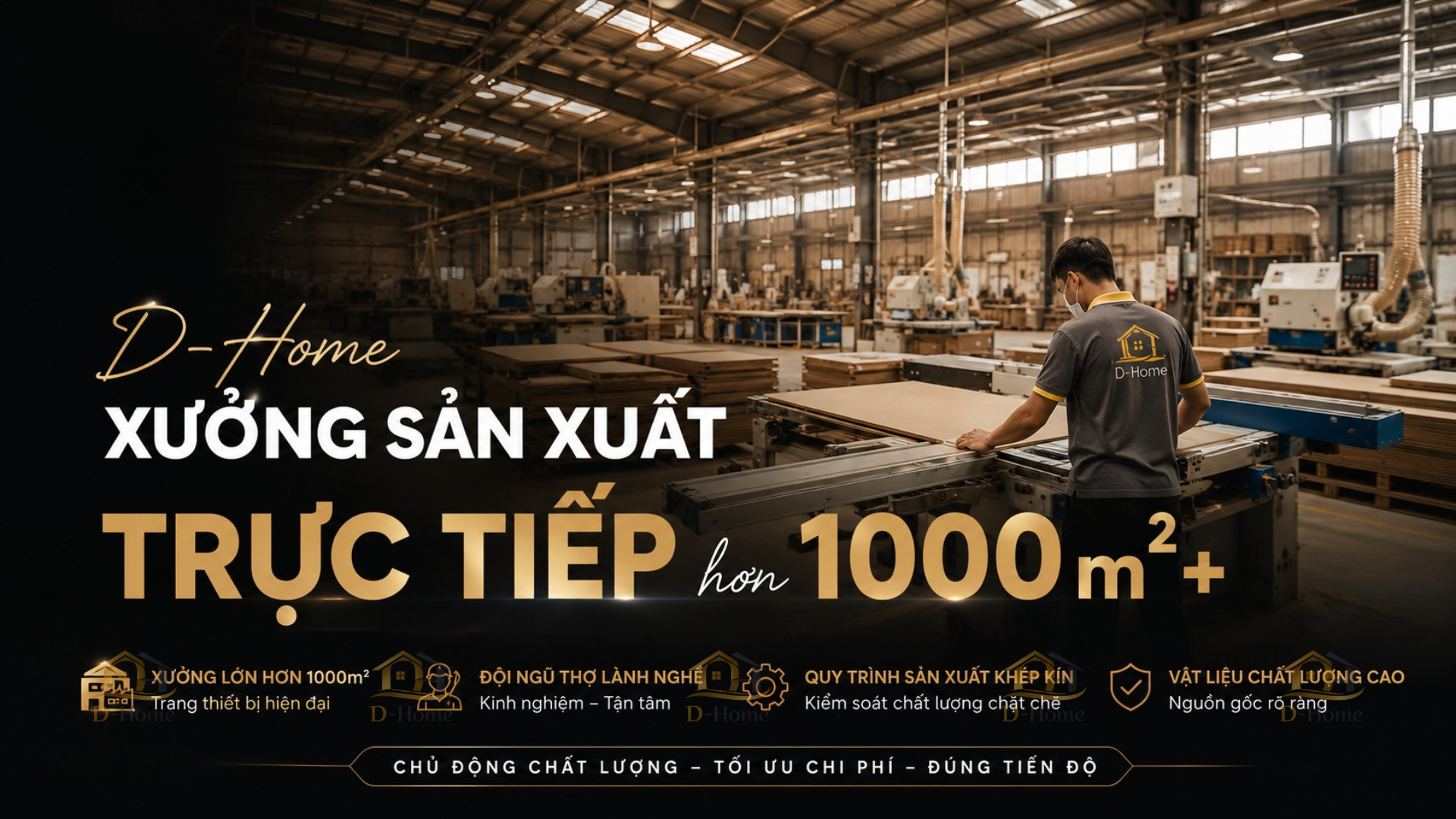 D-Home – Công Ty Thiết Kế Thi Công Nội Thất Trọn Gói Uy Tín Tại TP.HCM