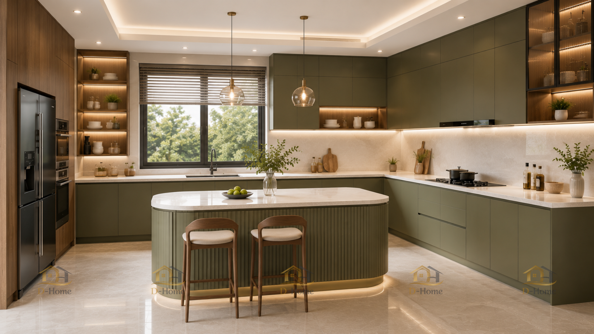 Tủ bếp gỗ công nghiệp có tốt không? Ưu nhược điểm & Kinh nghiệm chọn