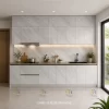 Tủ bếp nhựa PVC lõi than tre cánh Laminate cao cấp giá tốt