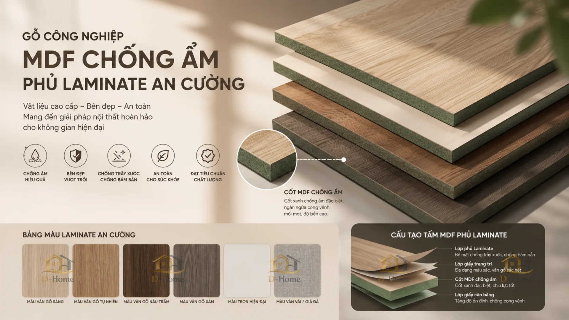 Tủ quần áo cánh kính MDF phủ Laminate bền đẹp giá tận xưởng