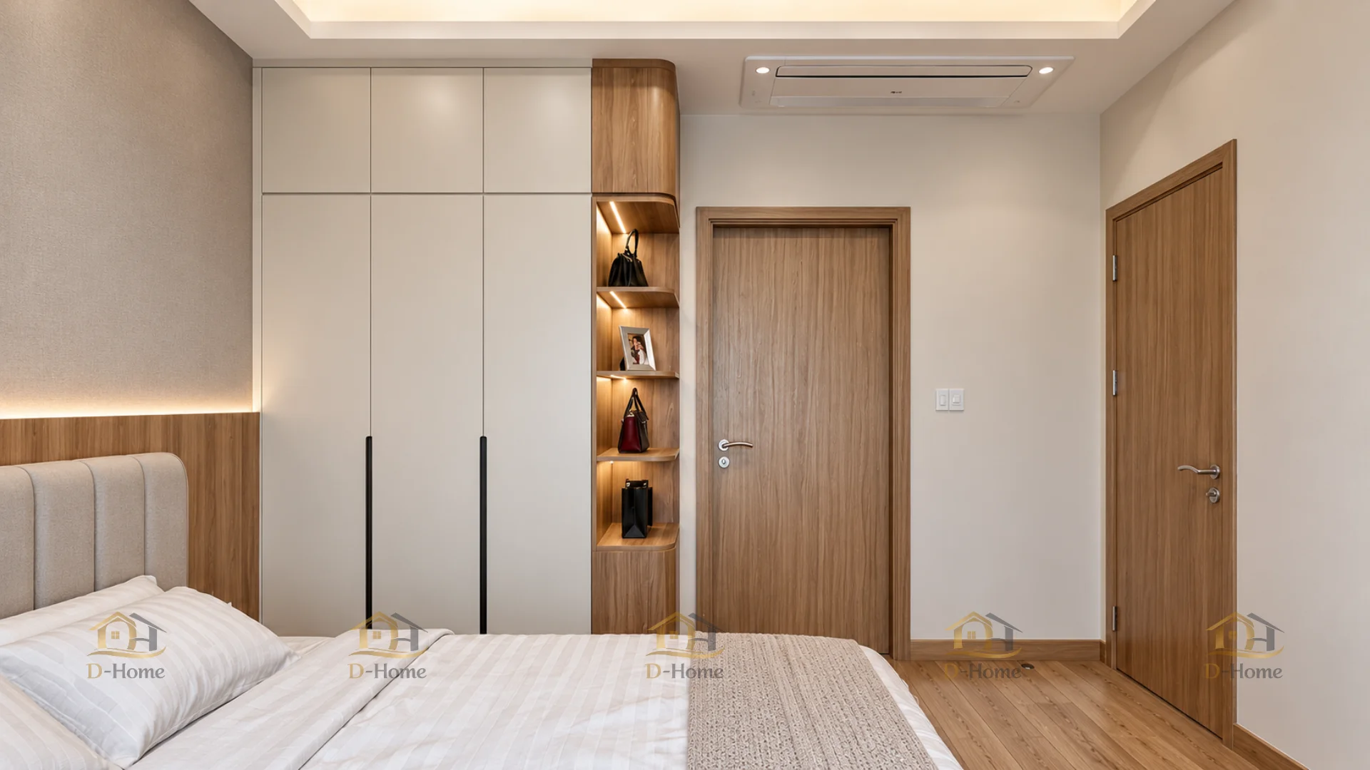 Tủ quần áo Laminate kịch trần