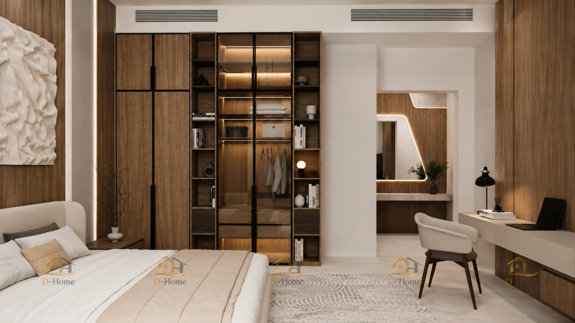 Thiết kế hệ tủ quần áo và lưu trữ