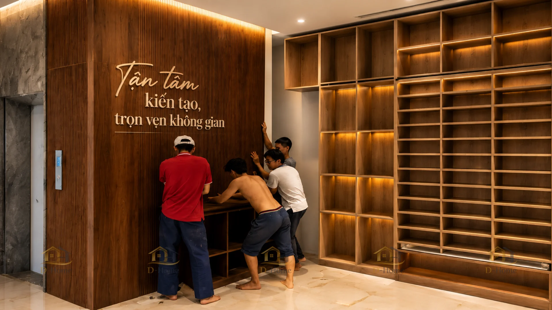 Chọn đơn vị có khả năng sản xuất và thi công đồng bộ