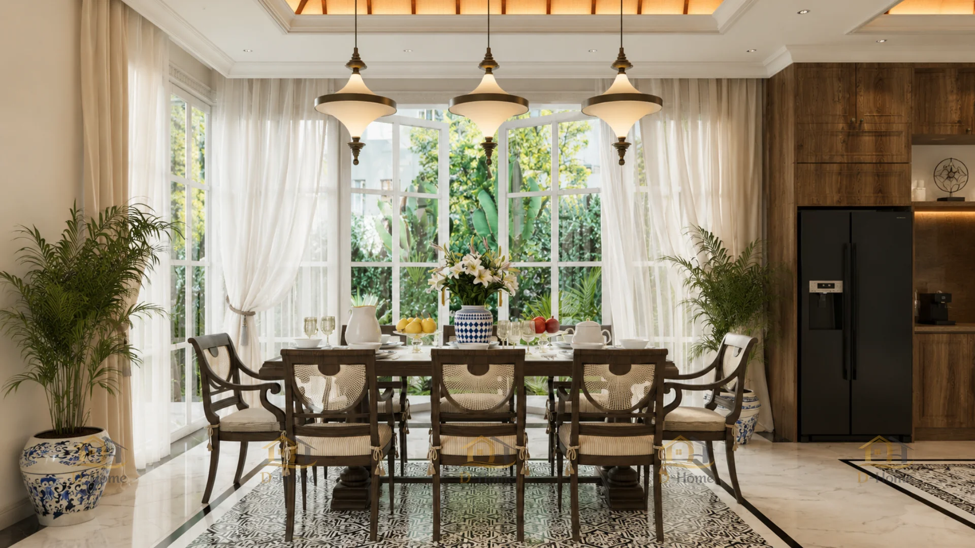 Thi công nội thất phòng bếp – phòng ăn