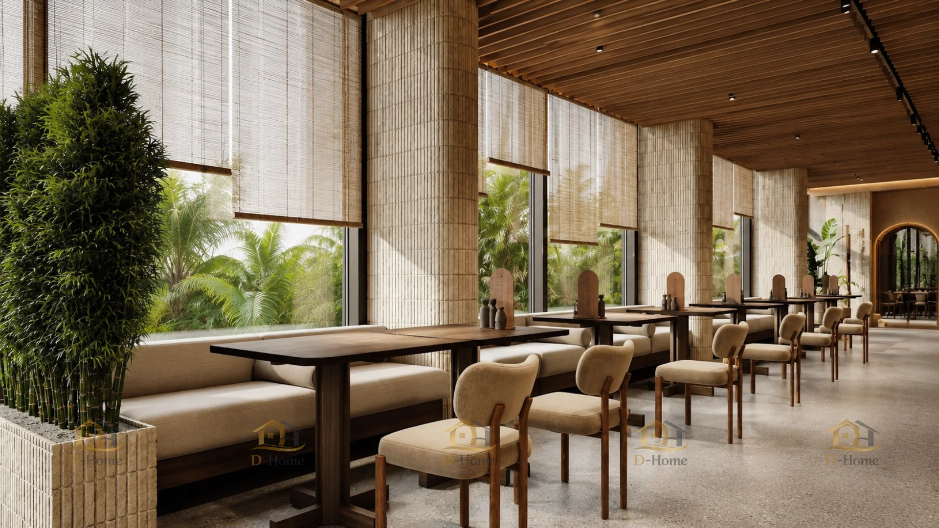 Chi phí thi công nội thất quán cafe nahf hàng phụ thuộc vào nhiều yếu tố khác nhau