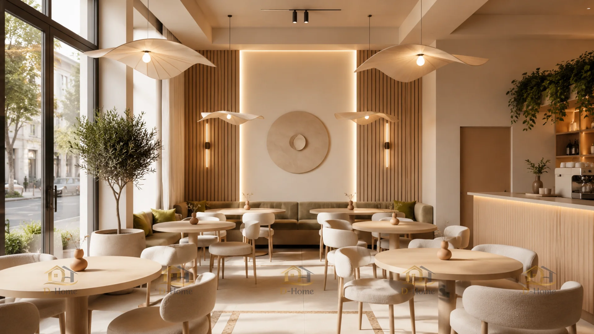 Thi công nội thất F&B trọn gói giúp tối ưu thời gian và chi phí hơn so với làm riêng lẻ