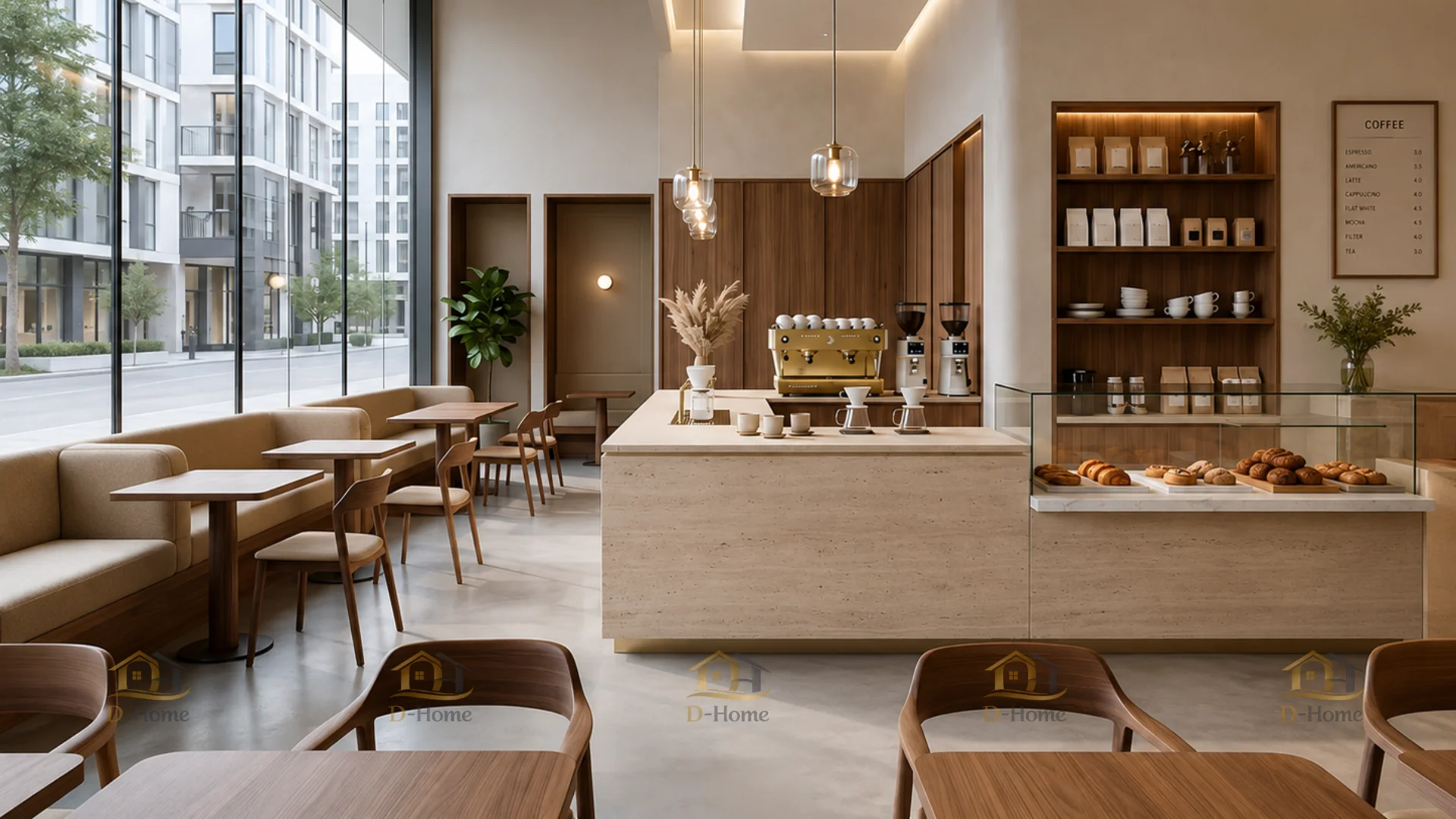 Báo Giá Thi Công Nội Thất F&B Mới Nhất 2026 Tại D-Home
