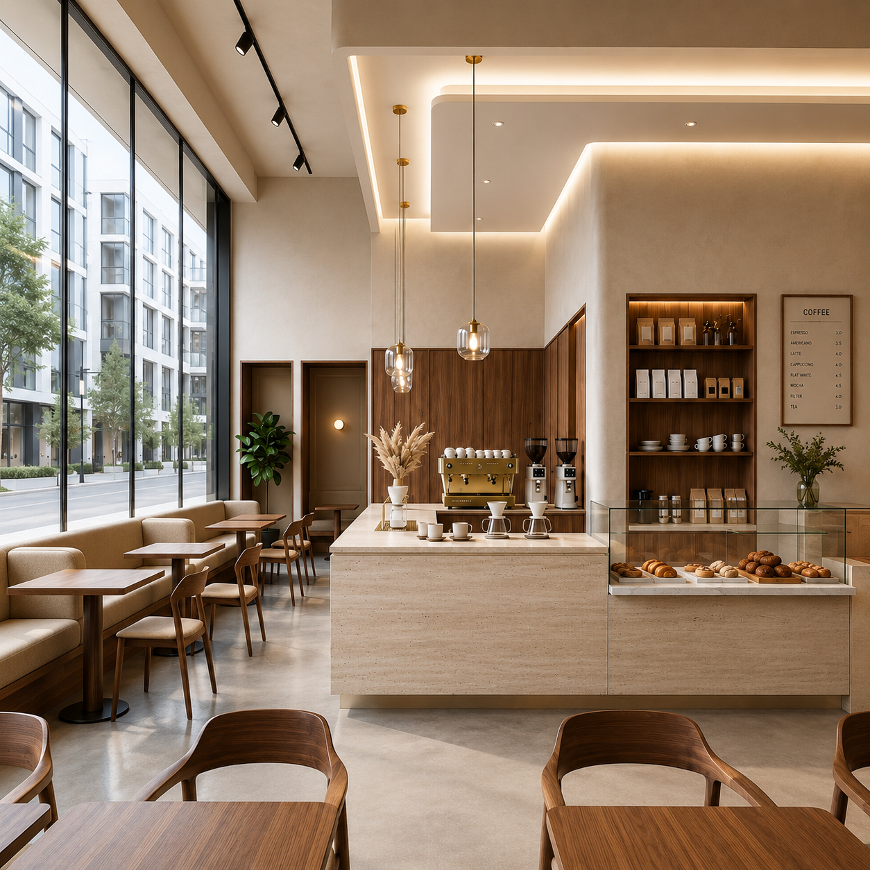 Thi công nội thất F&B