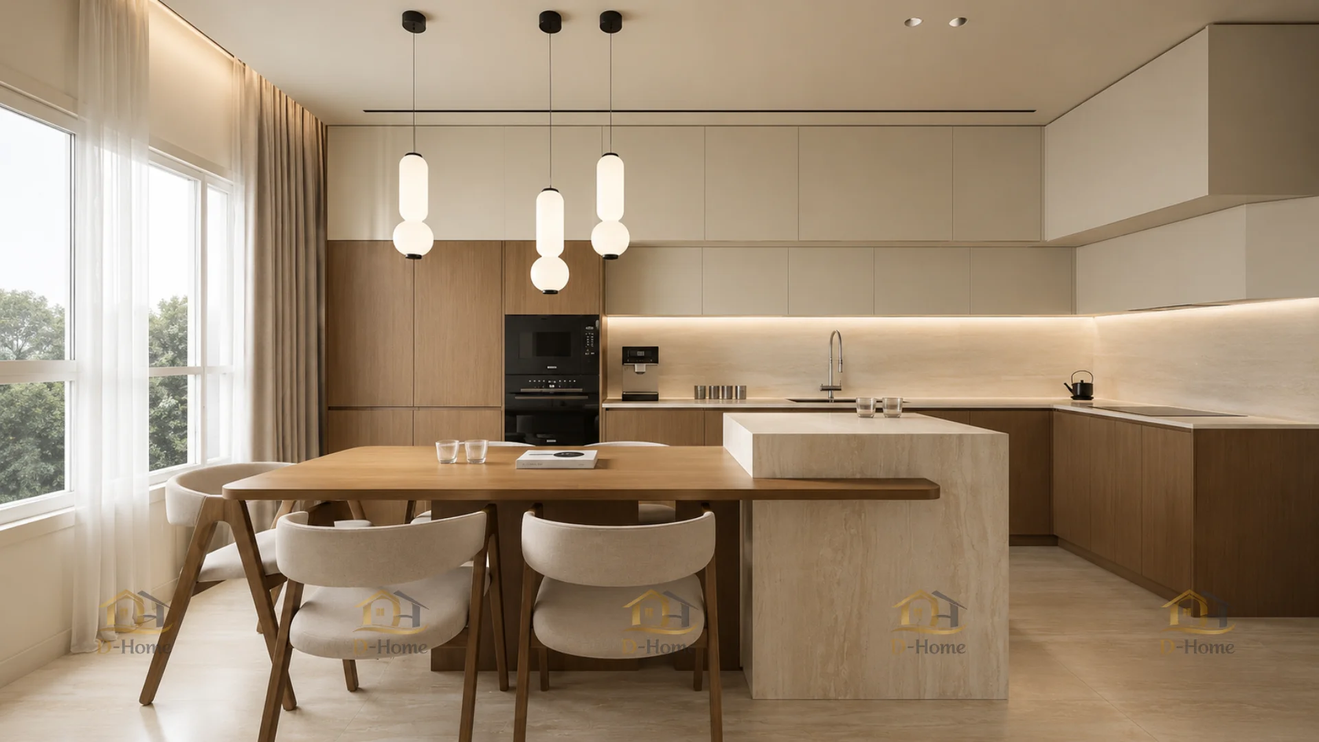 Gỗ công nghiệp MDF chống ẩm kết hợp cánh Acrylic