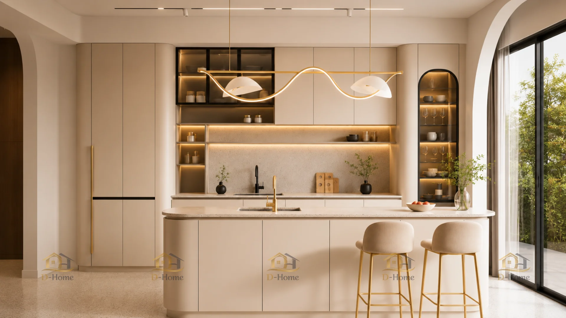 Bảng báo giá tủ bếp nhựa mới nhất T8/2026 tại D-Home