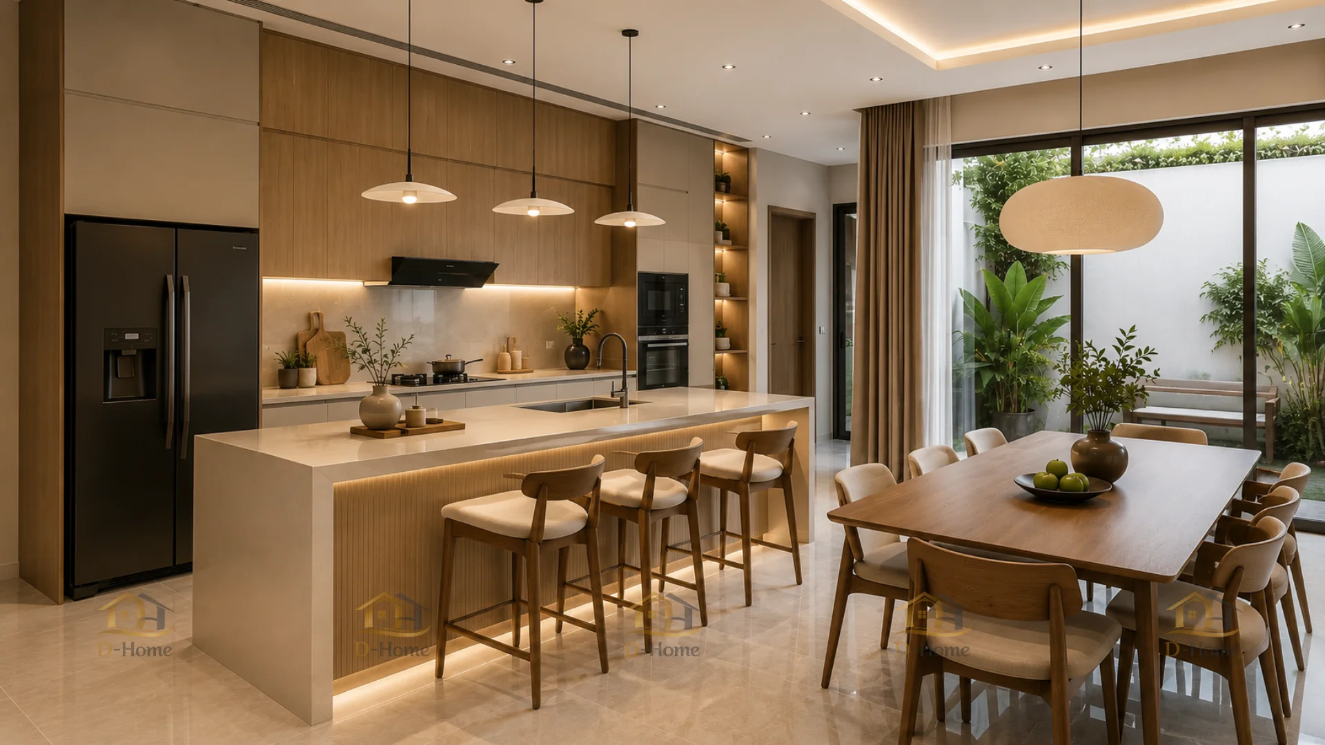 Đa dạng vật liệu cho nhiều phong cách và ngân sách