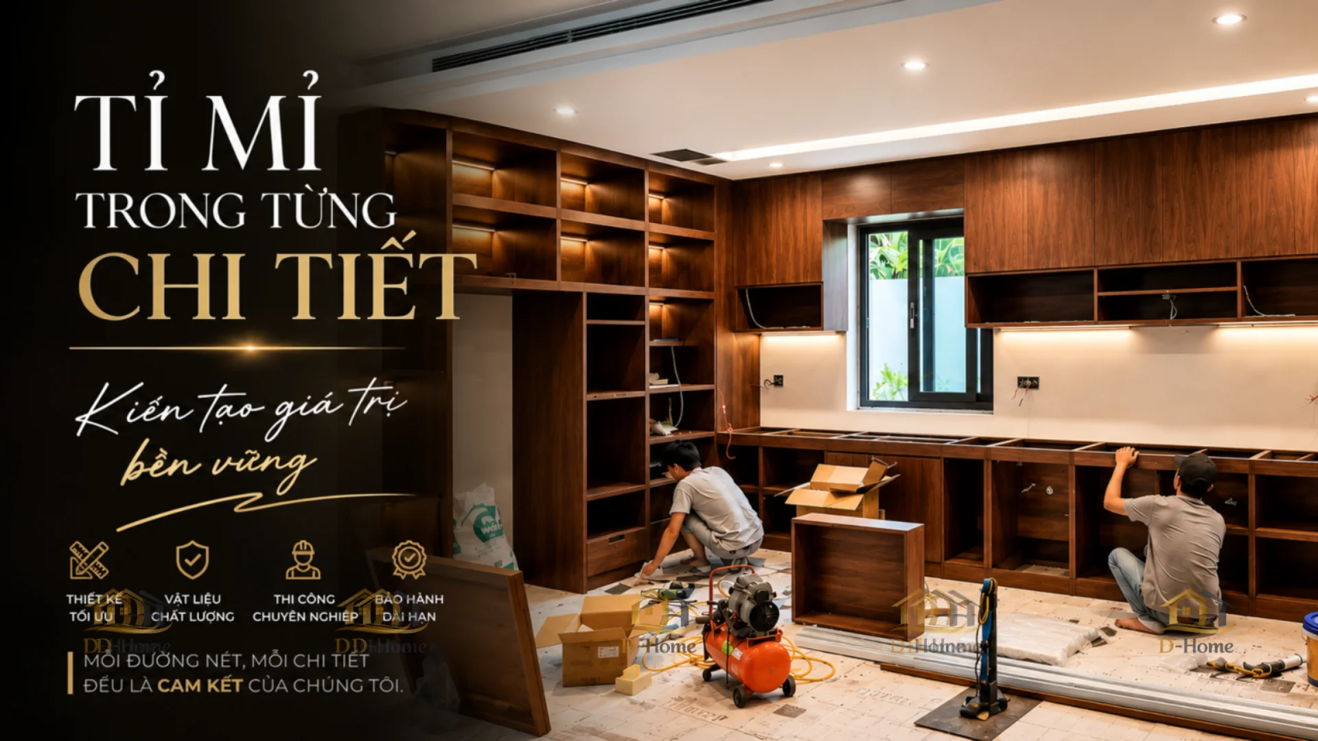 Chọn đơn vị thi công có kinh nghiệm