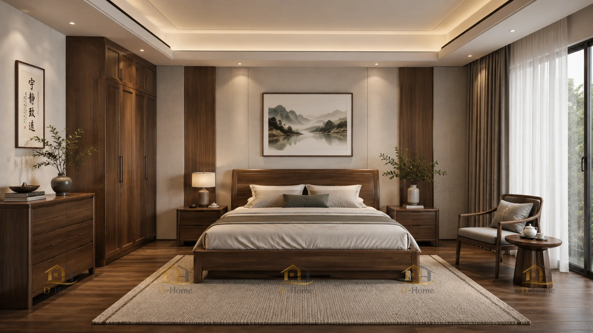 Thi công phòng ngủ người lớn tuổi – Thuận tiện và dễ sử dụng