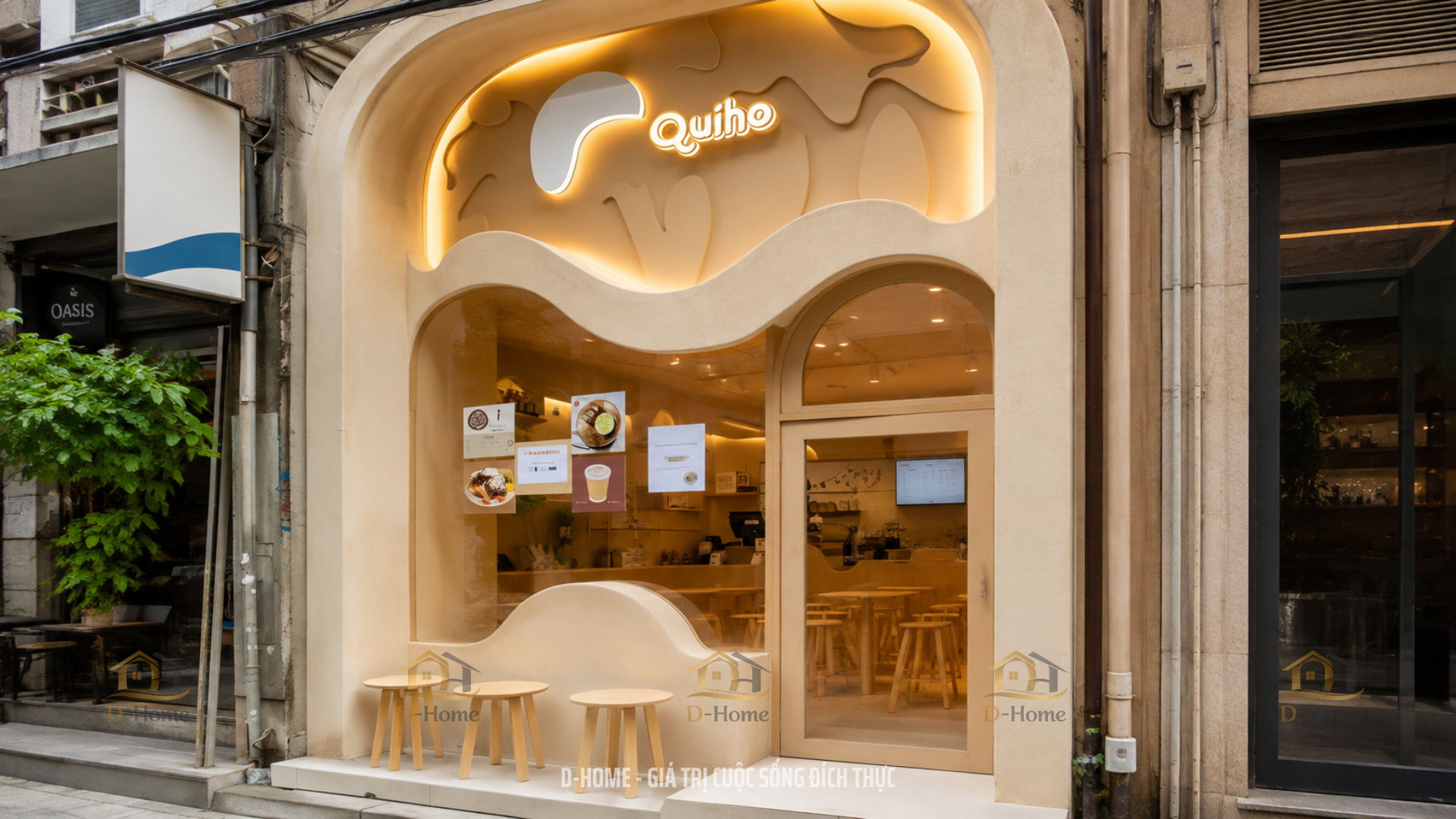 Top 99+ mẫu thiết kế nội thất F&B đẹp, hiện đại cho quán cafe, nhà hàng 2026