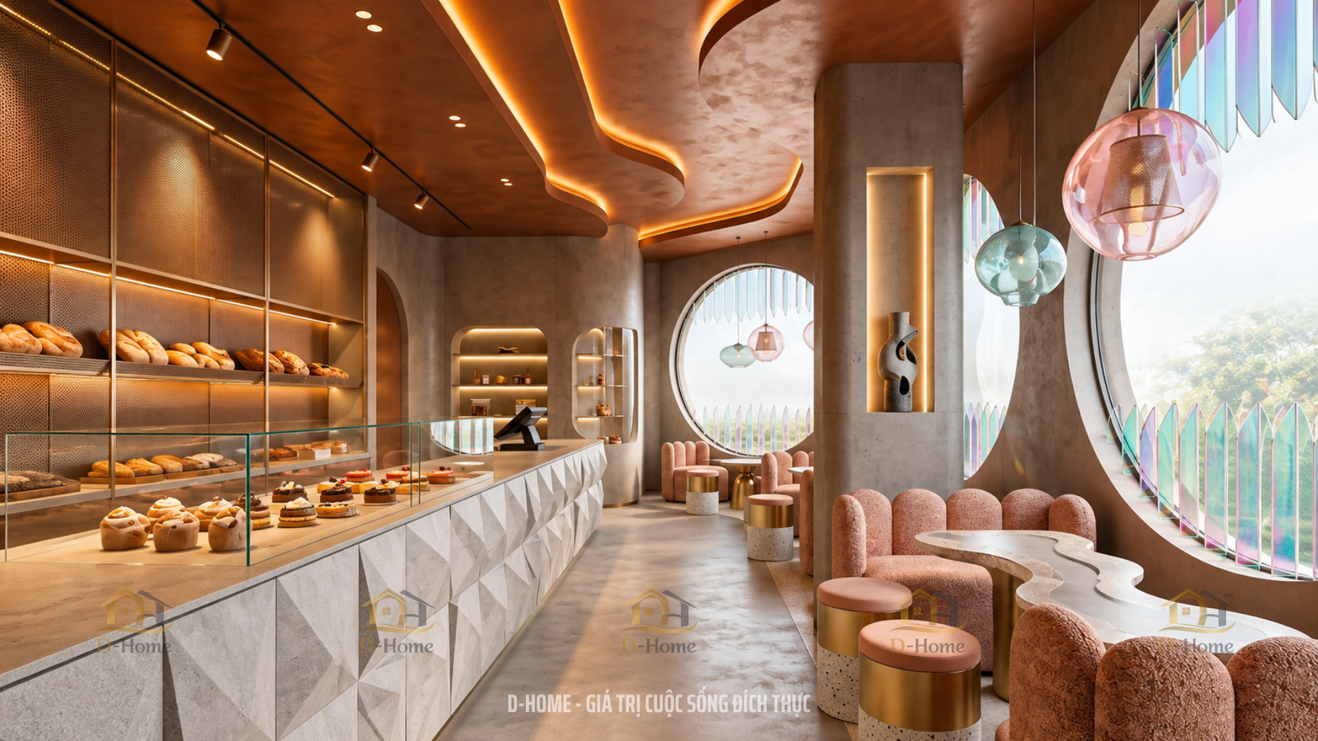 Thiết Kế Quán Cafe Phong Cách Hiện Đại (Modern Style)