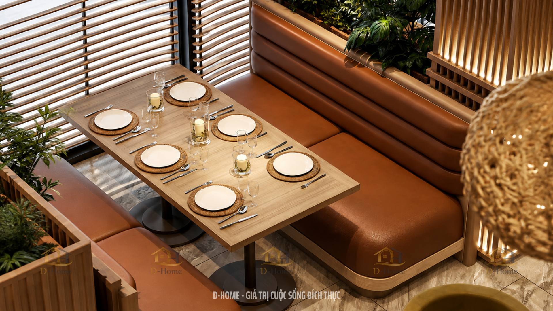 Top 99+ mẫu thiết kế nội thất F&B đẹp, hiện đại cho quán cafe, nhà hàng 2026