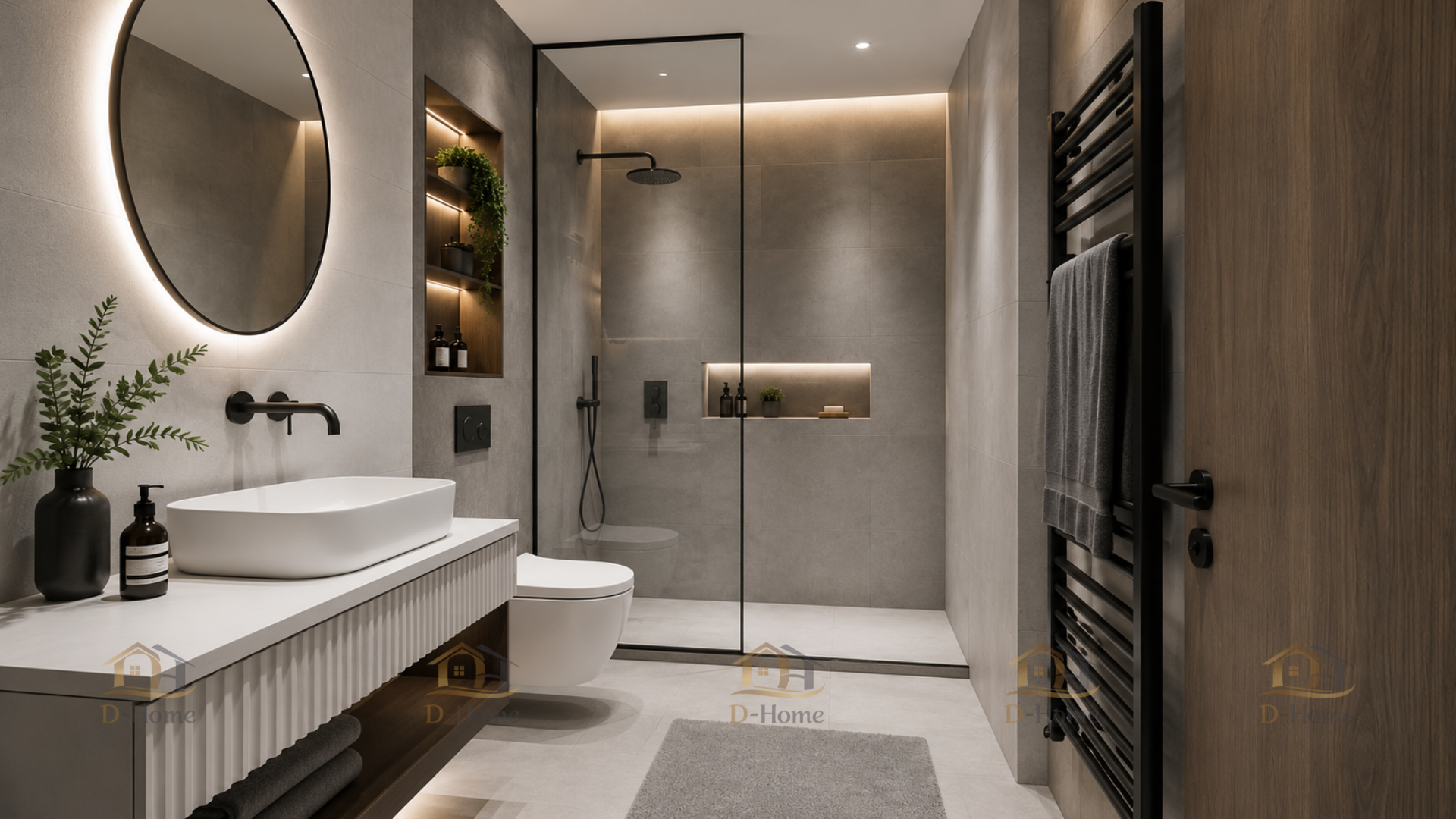 Phòng tắm – Không gian thư giãn mang tinh thần Luxury