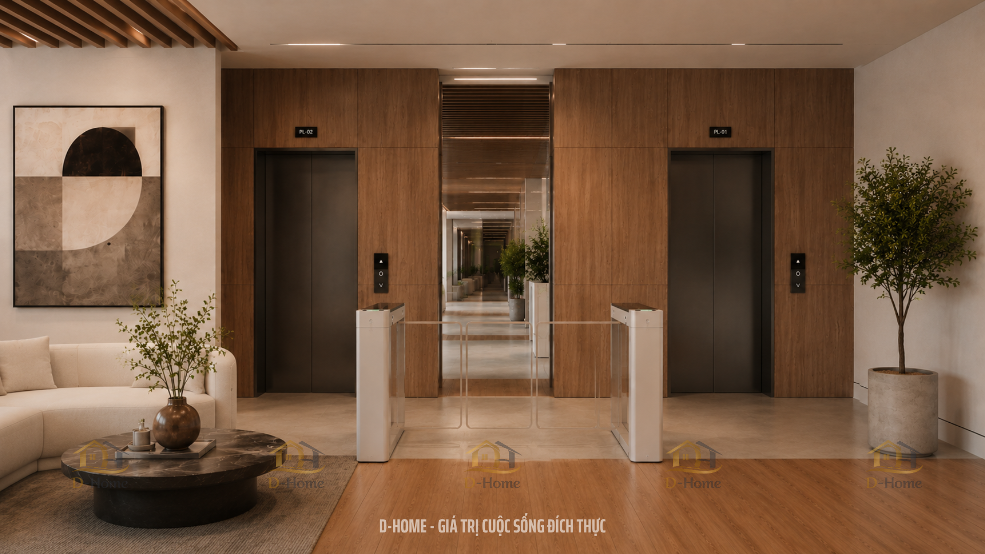 Thiết kế nội thất văn phòng công ty 400m2 chuyên nghiệp Q7