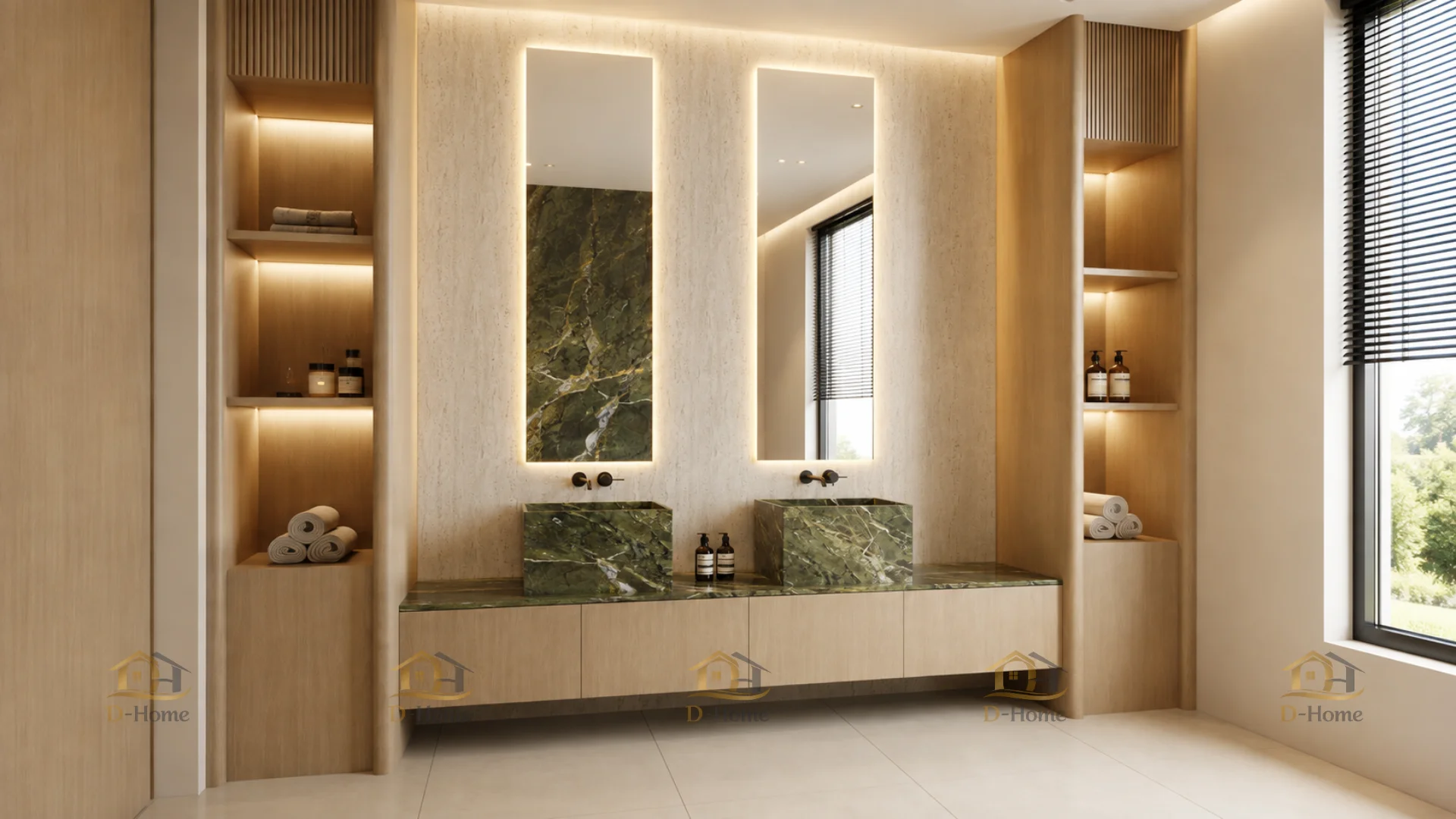 Thiết kế phòng ngủ master nhà ống 35m2 hiện đại tiện nghi