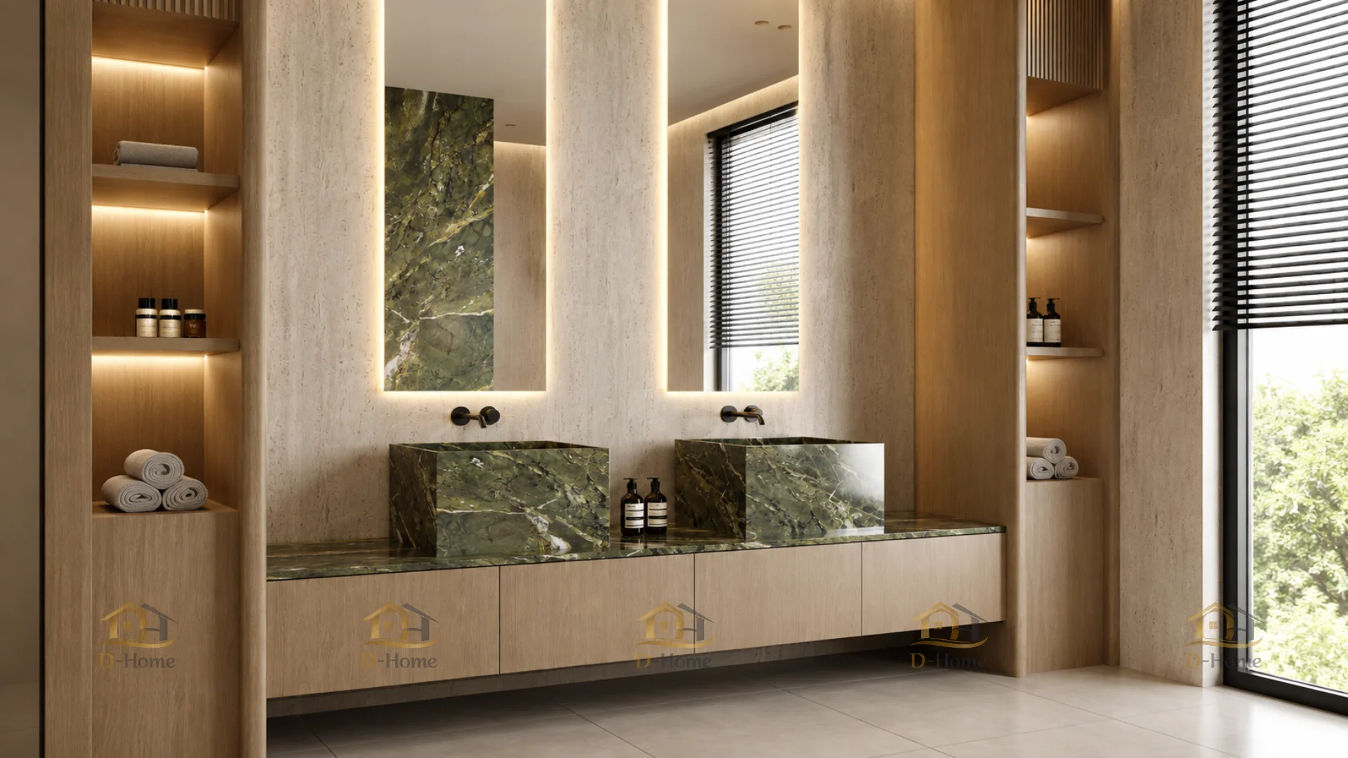 Thiết kế phòng ngủ master nhà ống 35m2 hiện đại tiện nghi 