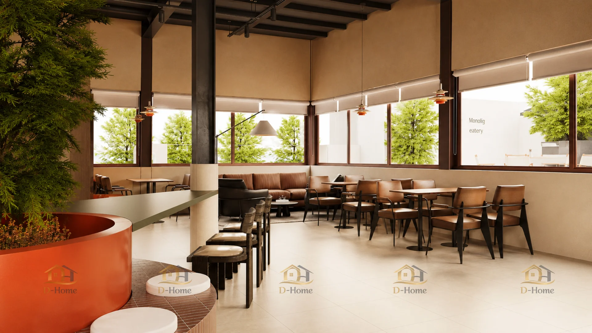 Hoàn thiện nội thất quán cafe cần chú trọng cả thẩm mỹ và vận hành