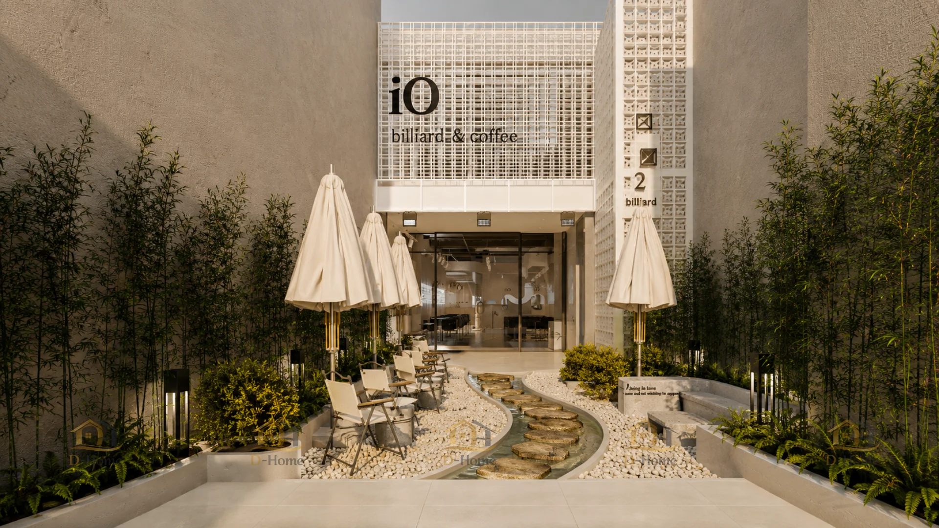 Hoàn Thiện Nội Thất Quán Cafe F&B 90m² Minimalism & Modern – Không Gian Tối Giản, Tinh Tế, Tối Ưu Trải Nghiệm F&B
