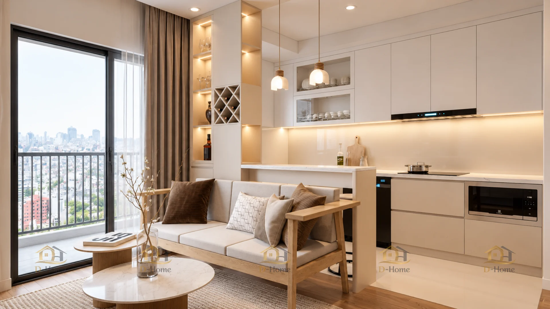 25+ mẫu tủ bếp đẹp cho chung cư nhỏ hiện đại, tiện nghi
