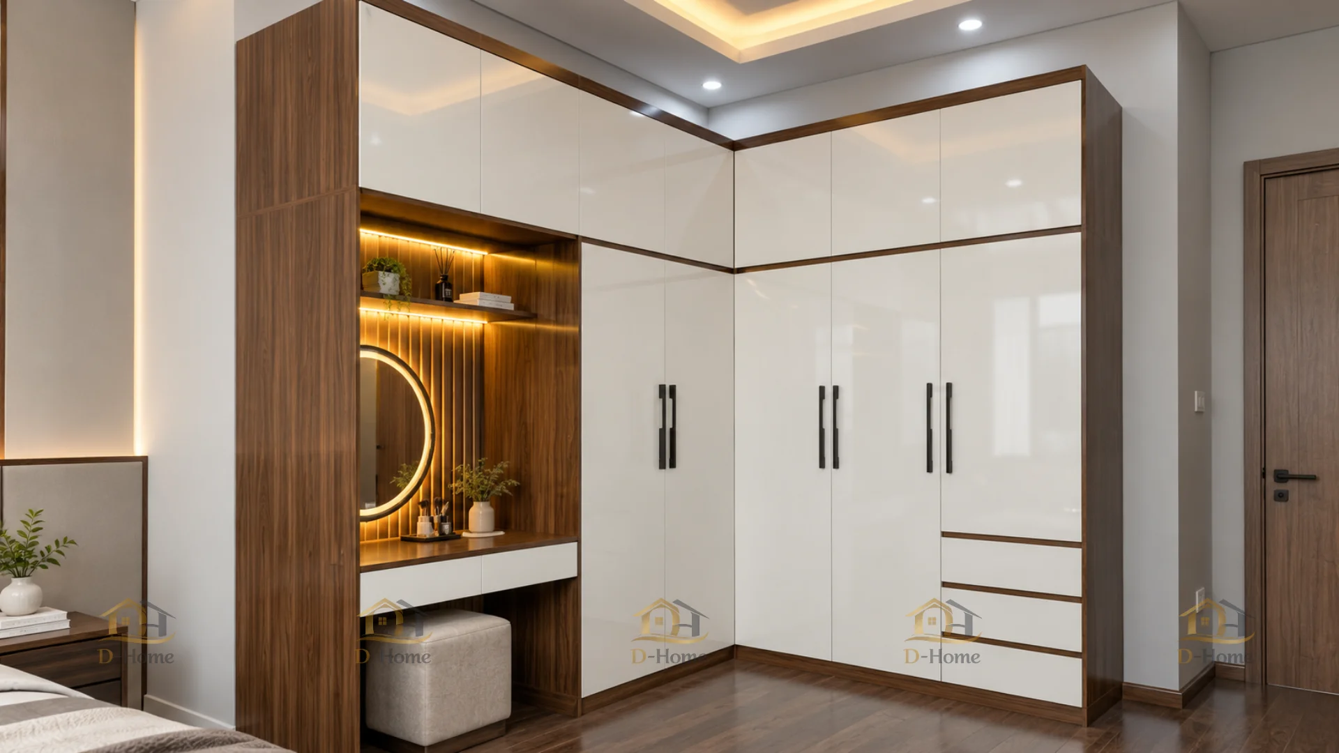 Top 20+ mẫu tủ quần áo chữ l đẹp, hiện đại, tối ưu diện tích HOT 2026