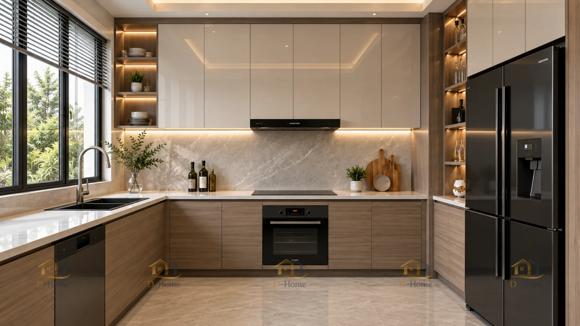 Tủ bếp laminate có tốt không? Ưu nhược điểm và kinh nghiệm chọn
